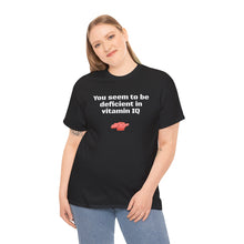 Load image into Gallery viewer, Vitamin IQ - Unisex Heavy Cotton Tee
