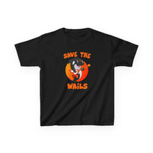 Load image into Gallery viewer, Save the Wails - Kids Heavy Cotton Tee
