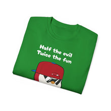 Load image into Gallery viewer, Half the Evil - Pudgy Penguins - Unisex T-Shirt
