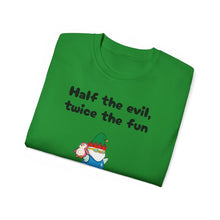 Load image into Gallery viewer, Half the Evil - Lil Pudgys - Unisex Ultra Cotton Tee
