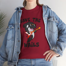 Load image into Gallery viewer, Save the Wails - Unisex Heavy Cotton Tee
