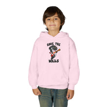 Load image into Gallery viewer, Save the Wails - Youth Heavy Blend Hooded Sweatshirt
