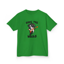 Load image into Gallery viewer, Save the Wails - Kids Heavy Cotton Tee
