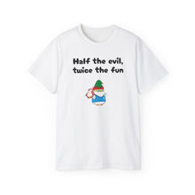 Load image into Gallery viewer, Half the Evil - Lil Pudgys - Unisex Ultra Cotton Tee
