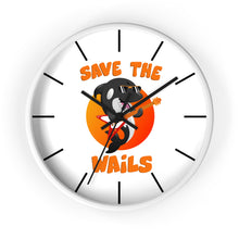 Load image into Gallery viewer, Save the Wails - Wall clock
