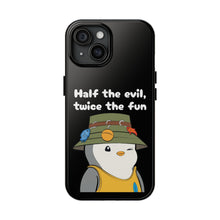 Load image into Gallery viewer, Half the Evil - Pudgy Penguins - Tough Phone Cases
