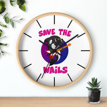 Load image into Gallery viewer, Save the Wails - Wall clock
