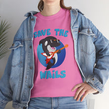 Load image into Gallery viewer, Save the Wails - Unisex Heavy Cotton Tee

