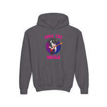 Load image into Gallery viewer, Save the Wails - Youth Heavy Blend Hooded Sweatshirt

