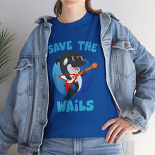 Load image into Gallery viewer, Save the Wails - Unisex Heavy Cotton Tee

