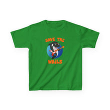 Load image into Gallery viewer, Save the Wails - Kids Heavy Cotton Tee
