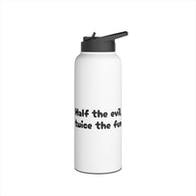 Load image into Gallery viewer, Half the Evil - Pudgy Penguins - Stainless Steel Water Bottle
