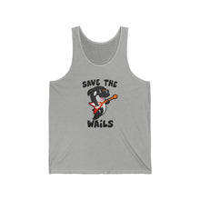 Load image into Gallery viewer, Save the Wails - Unisex Jersey Tank
