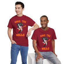 Load image into Gallery viewer, Save the Wails - Unisex Heavy Cotton Tee
