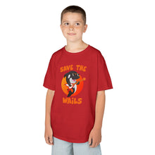 Load image into Gallery viewer, Save the Wails - Kids Heavy Cotton Tee
