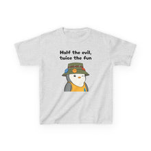 Load image into Gallery viewer, Half the Evil - Pudgy Penguins - Kids Heavy Cotton Tee
