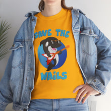 Load image into Gallery viewer, Save the Wails - Unisex Heavy Cotton Tee
