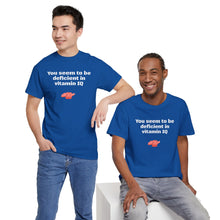 Load image into Gallery viewer, Vitamin IQ - Unisex Heavy Cotton Tee
