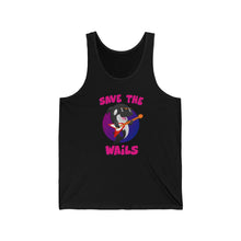 Load image into Gallery viewer, Save the Wails - Unisex Jersey Tank
