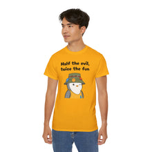 Load image into Gallery viewer, Half the Evil - Pudgy Penguins - Unisex Ultra Cotton Tee
