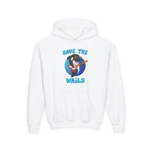 Load image into Gallery viewer, Save the Wails - Youth Heavy Blend Hooded Sweatshirt

