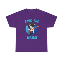 Load image into Gallery viewer, Save the Wails - Unisex Heavy Cotton Tee

