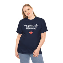 Load image into Gallery viewer, Vitamin IQ - Unisex Heavy Cotton Tee
