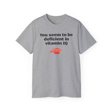 Load image into Gallery viewer, Vitamin IQ - Unisex Ultra Cotton Tee
