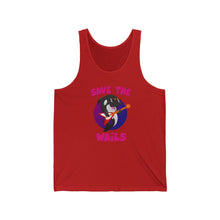 Load image into Gallery viewer, Save the Wails - Unisex Jersey Tank
