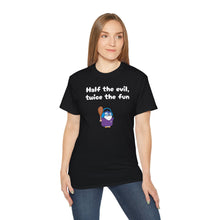 Load image into Gallery viewer, Half the Evil - Lil Pudgys - Unisex Ultra Cotton Tee
