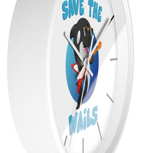 Load image into Gallery viewer, Save the Wails - Wall clock

