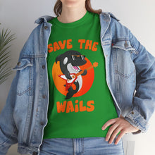 Load image into Gallery viewer, Save the Wails - Unisex Heavy Cotton Tee
