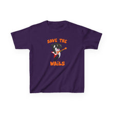 Load image into Gallery viewer, Save the Wails - Kids Heavy Cotton Tee
