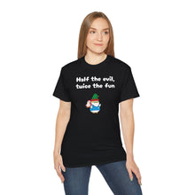 Load image into Gallery viewer, Half the Evil - Lil Pudgys - Unisex Ultra Cotton Tee
