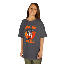 Load image into Gallery viewer, Save the Wails - Kids Heavy Cotton Tee
