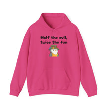 Load image into Gallery viewer, Half the Evil - Pudgy Penguins - Unisex Hooded Sweatshirt
