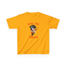 Load image into Gallery viewer, Save the Wails - Kids Heavy Cotton Tee
