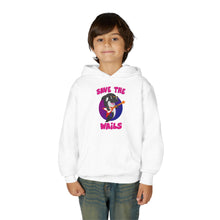 Load image into Gallery viewer, Save the Wails - Youth Heavy Blend Hooded Sweatshirt
