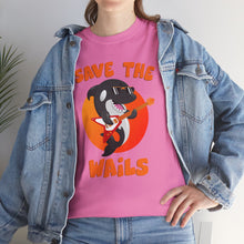 Load image into Gallery viewer, Save the Wails - Unisex Heavy Cotton Tee
