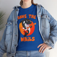 Load image into Gallery viewer, Save the Wails - Unisex Heavy Cotton Tee
