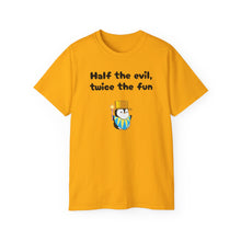 Load image into Gallery viewer, Half the Evil - Lil Pudgys - Unisex Ultra Cotton Tee
