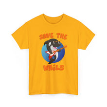 Load image into Gallery viewer, Save the Wails - Unisex Heavy Cotton Tee
