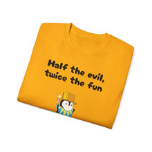 Load image into Gallery viewer, Half the Evil - Lil Pudgys - Unisex Ultra Cotton Tee
