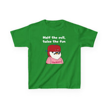 Load image into Gallery viewer, Half the Evil - Pudgy Penguins - Kids Heavy Cotton Tee
