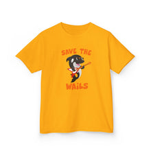 Load image into Gallery viewer, Save the Wails - Kids Heavy Cotton Tee
