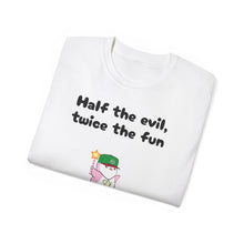 Load image into Gallery viewer, Half the Evil - Lil Pudgys - Unisex Ultra Cotton Tee
