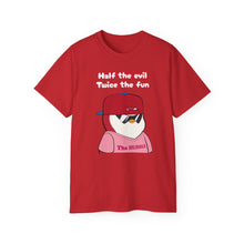 Load image into Gallery viewer, Half the Evil - Pudgy Penguins - Unisex T-Shirt
