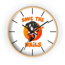 Load image into Gallery viewer, Save the Wails - Wall clock
