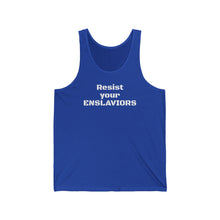 Load image into Gallery viewer, ENSLAVIORS - Unisex Jersey Tank
