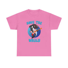 Load image into Gallery viewer, Save the Wails - Unisex Heavy Cotton Tee
